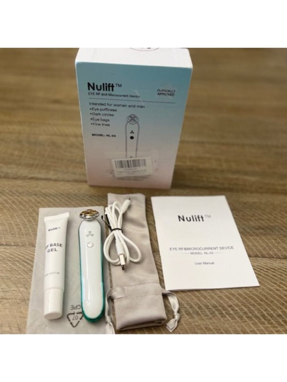 Nulift Eye RF Microcurrnet Device Puffiness Dark Circles NL-03 NOT working Parts